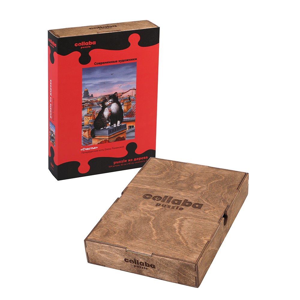 Пазл Collaba puzzle деревянный - фото 10