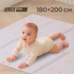 Детский складной коврик UNIX Kids Grey 180 x 200 см 1 шт.