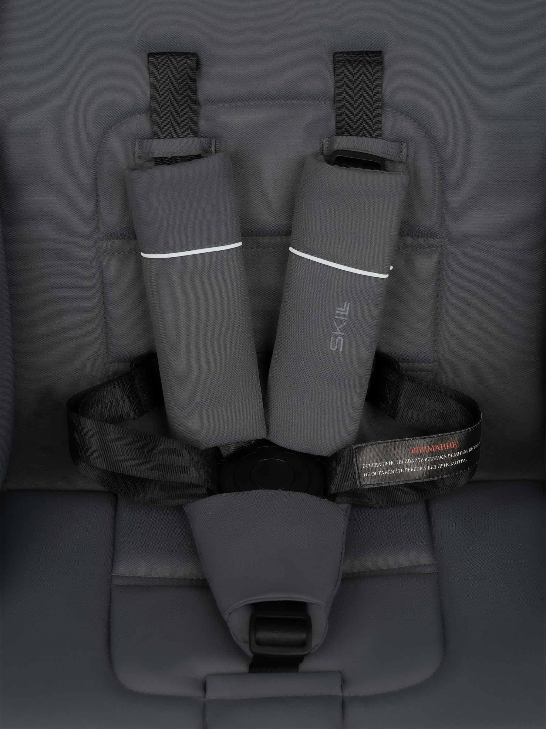 Коляска прогулочная JOVOLA Skill серый - фото 19