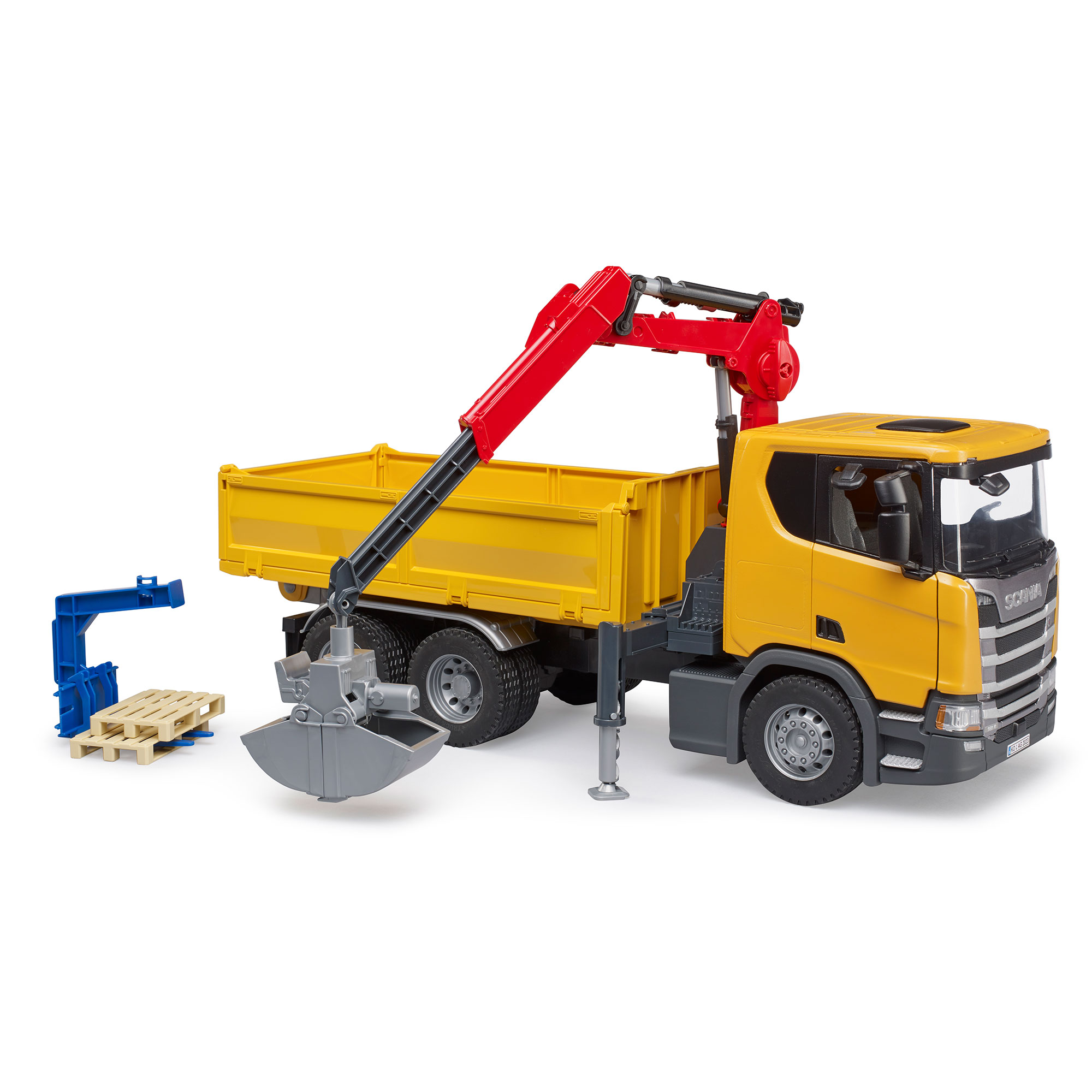 Грузовик Bruder Scania 03-551 - фото 8