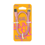 Кабель GAL USB A/type-C 2.4A 1м