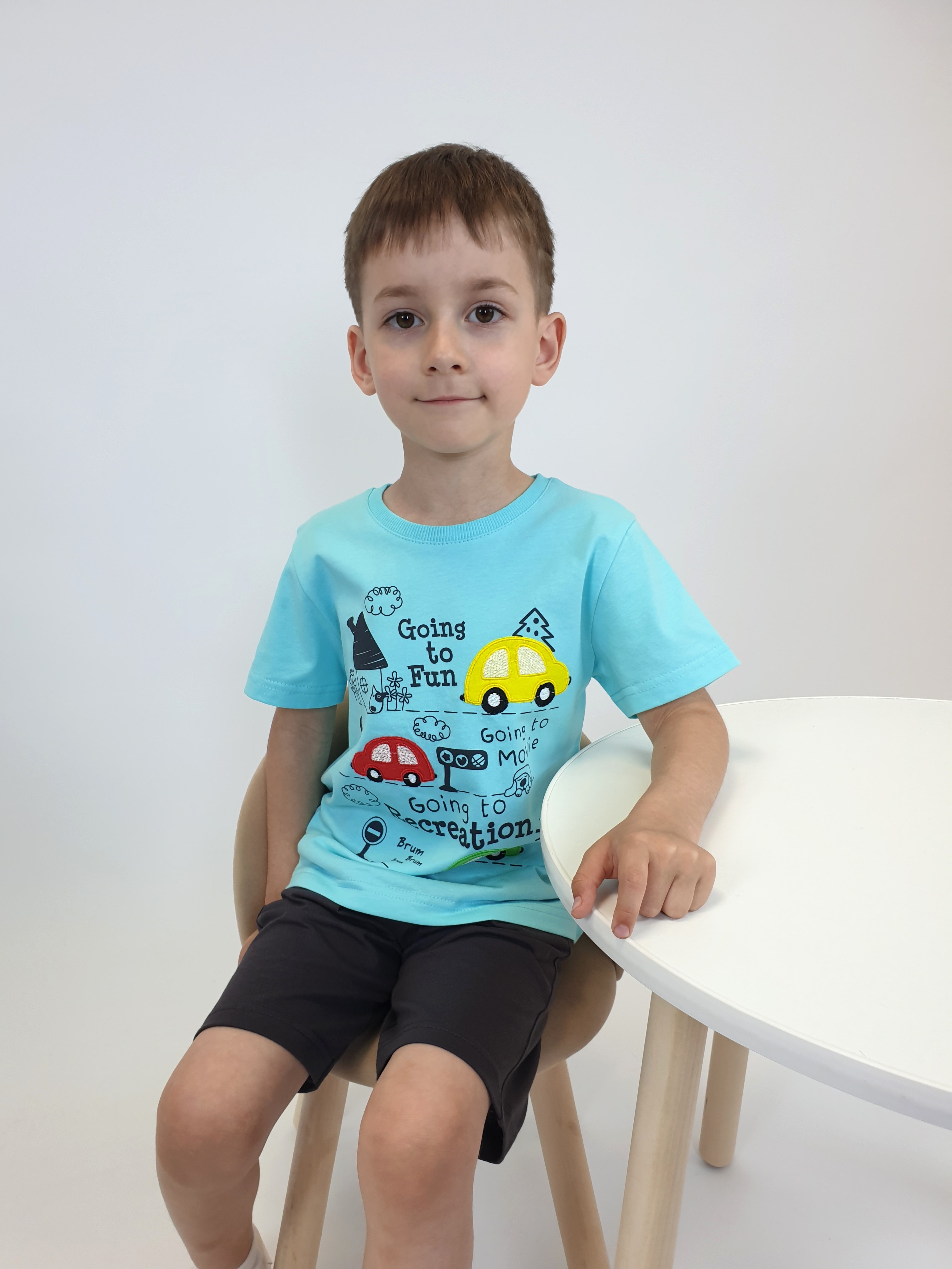 Футболка и шорты Luneva 01-141-4. - фото 1