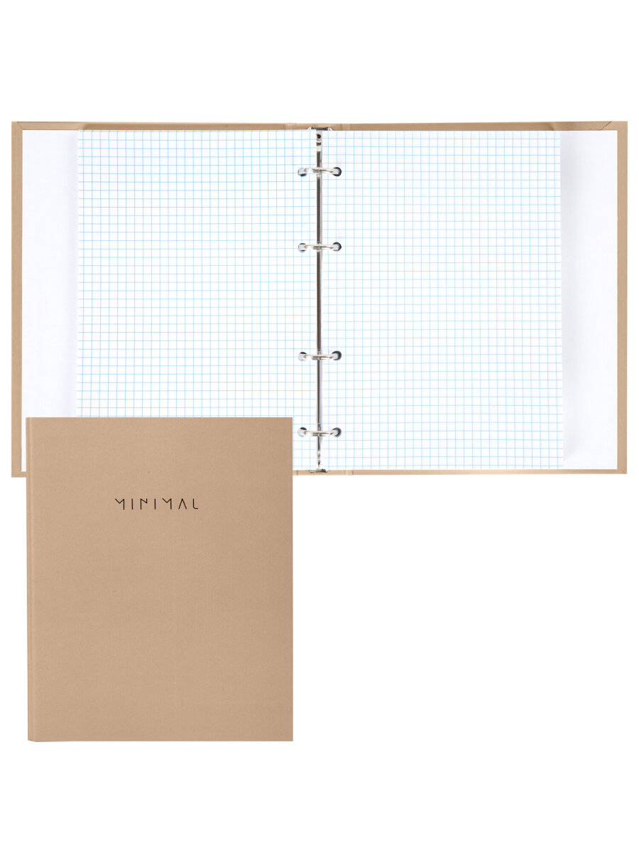 Тетрадь со сменным блоком Brauberg клетка 120 лист. - фото 11