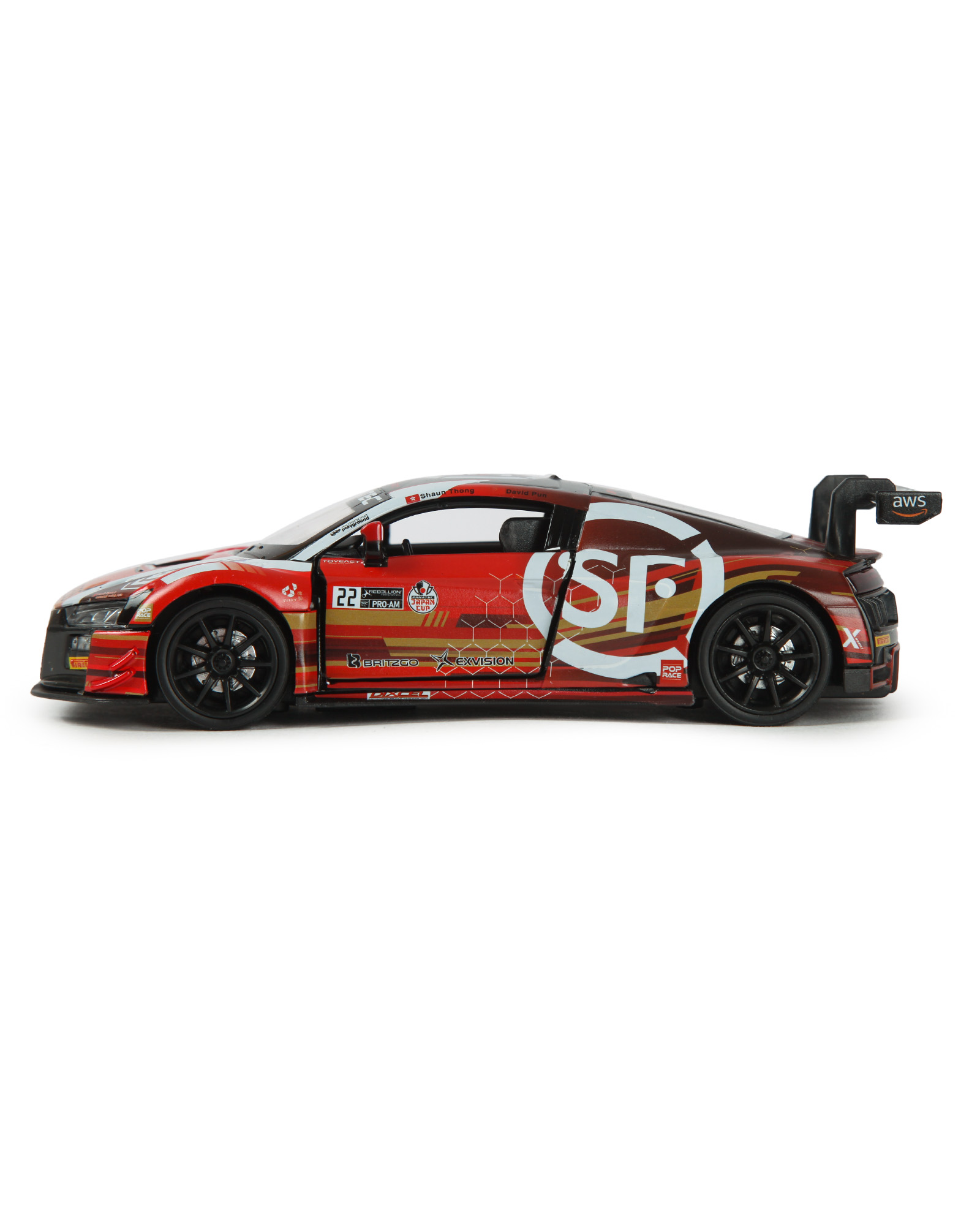 Автомобиль Mobicaro Audi R8 LMS 1:32 664992(V) - фото 4