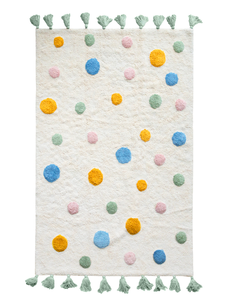 Хлопковый ковер Lillaland LOVELY DOTS - фото 1