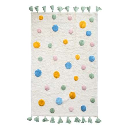 Хлопковый ковер Lillaland LOVELY DOTS