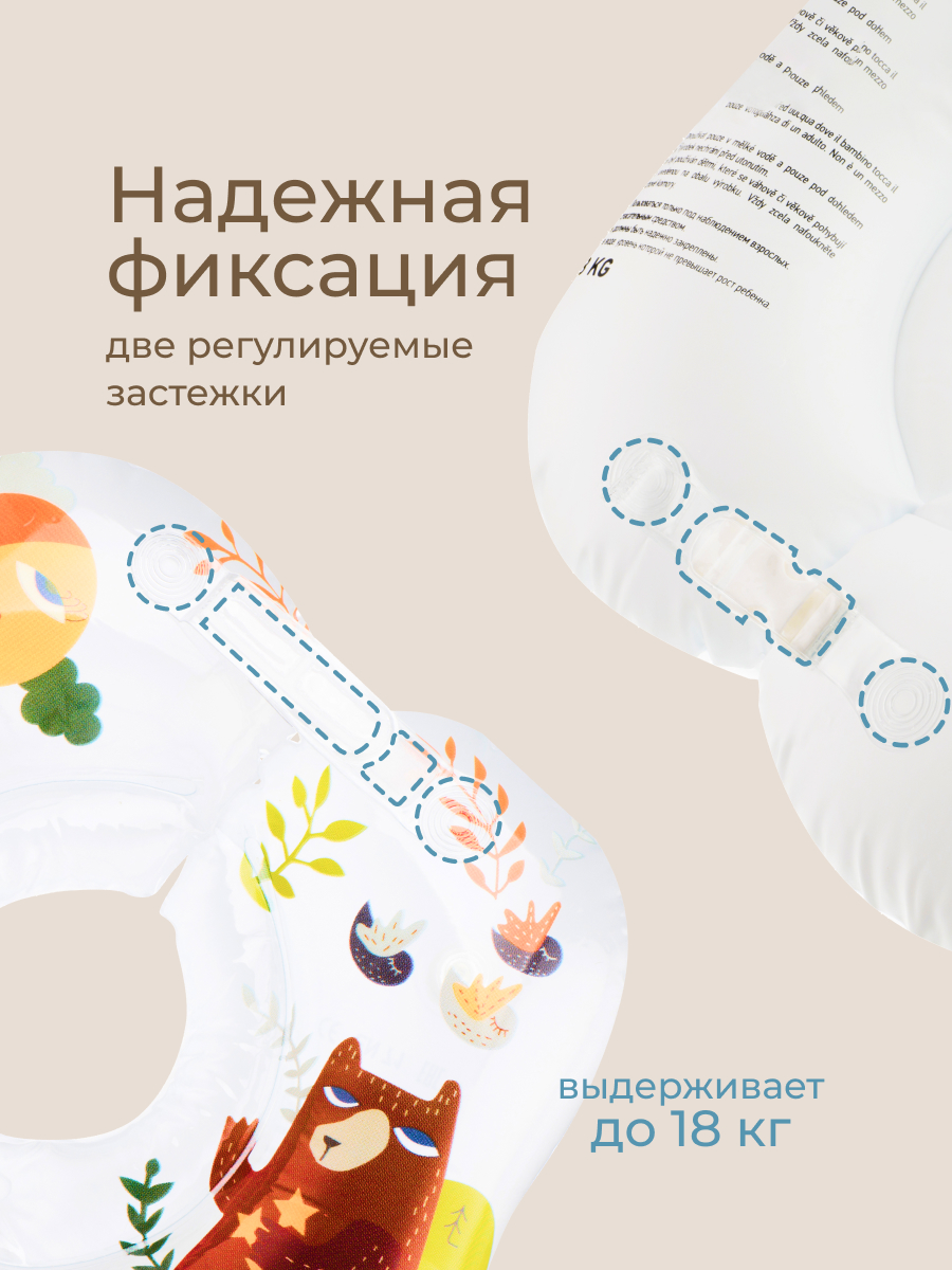 Круг для купания ROXY-KIDS - фото 4