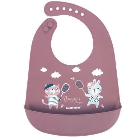 Нагрудник Canpol Babies силикон