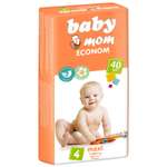 Подгузники Baby Mom ECONOM Econom 4 120 шт.
