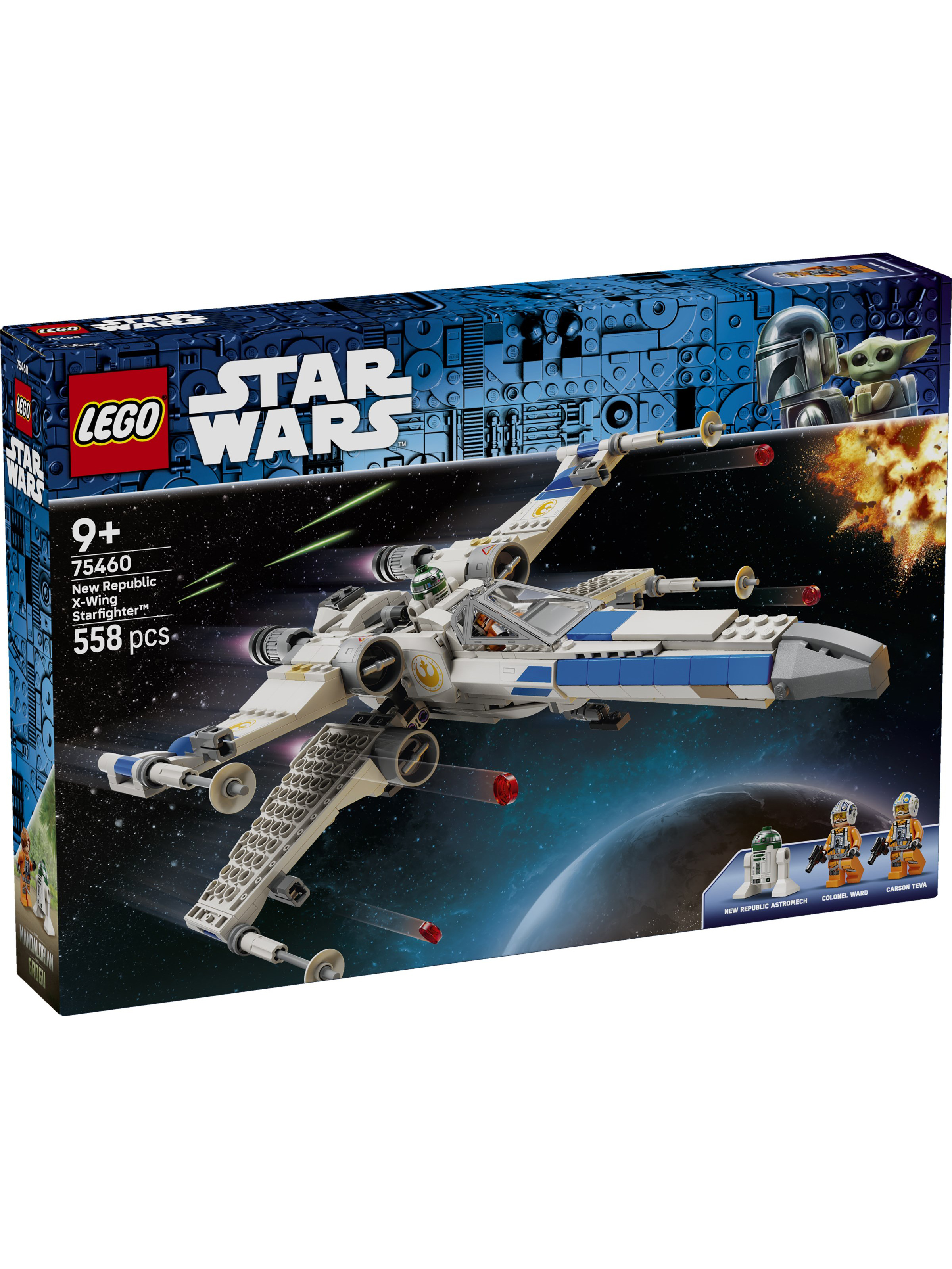 Конструктор LEGO Star Wars Истребитель X-Wing 558 дет. - фото 1
