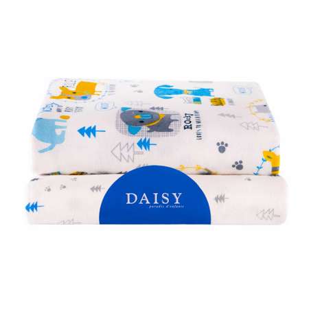 Пеленка Daisy Фланель 2шт 75х120см Собачки