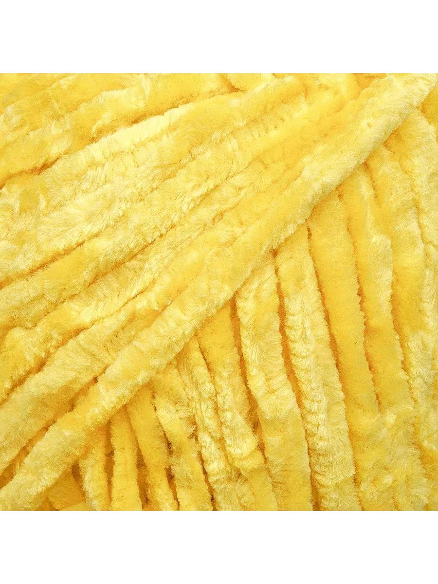 Пряжа для вязания Astra Premium селена мягкая микрополиэстер 100 гр 68 м 09 желтый 3 мотка - фото 10
