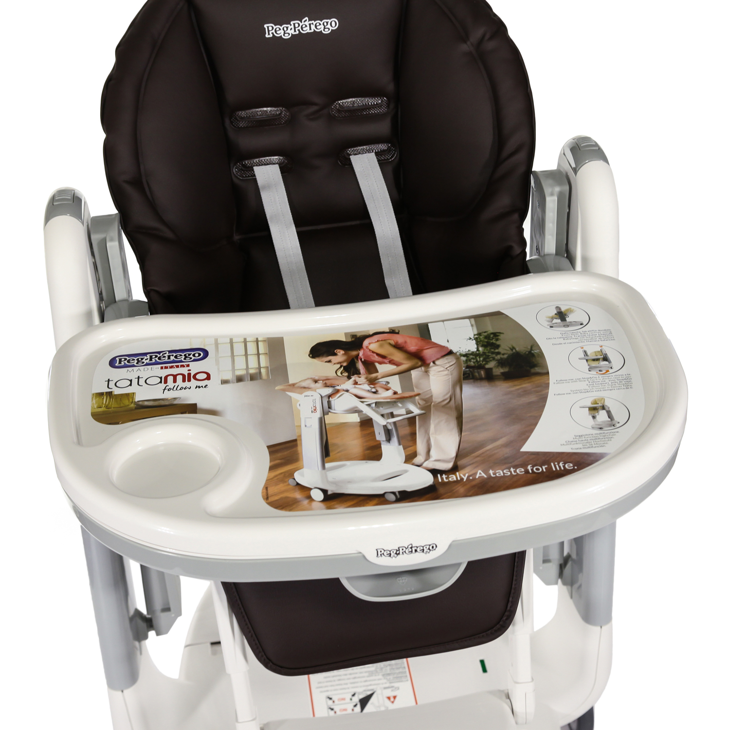 Стульчик для кормления Peg-Perego Tatamia Follow Me 2 в 1 - фото 15