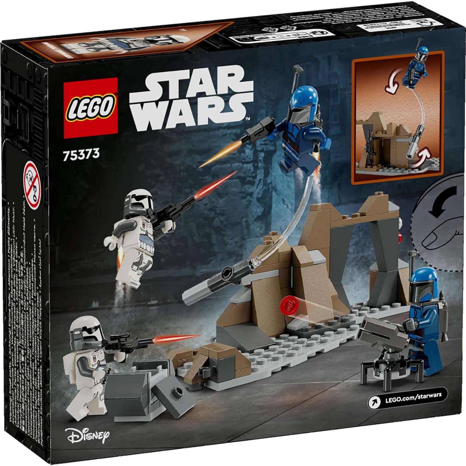 Конструктор LEGO Star Wars Засада на Мандалоре 109 дет. - фото 5