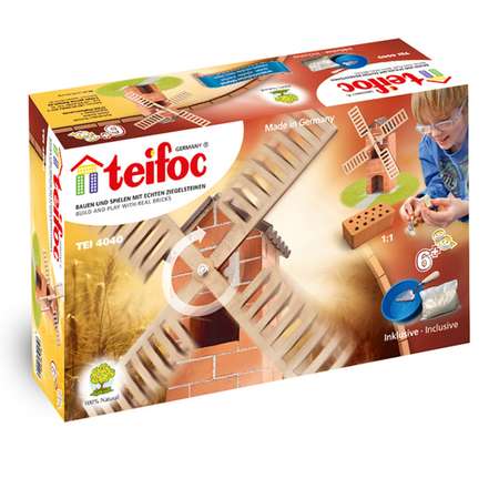 Конструктор teifoc Ветряная мельница сборная игровая модель