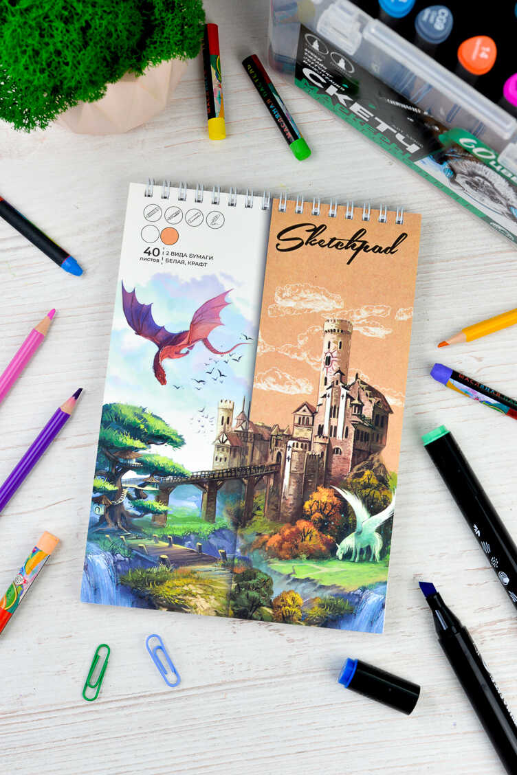 Скетчбук Феникс + А5 - фото 3