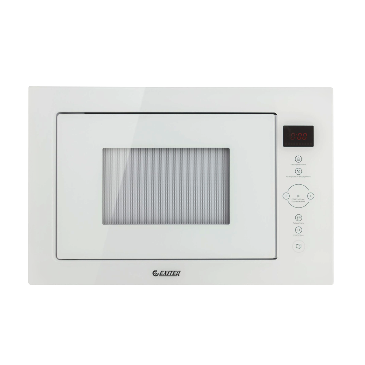 Микроволновая печь встраиваемая EXITEQ EXM-106 white - фото 1
