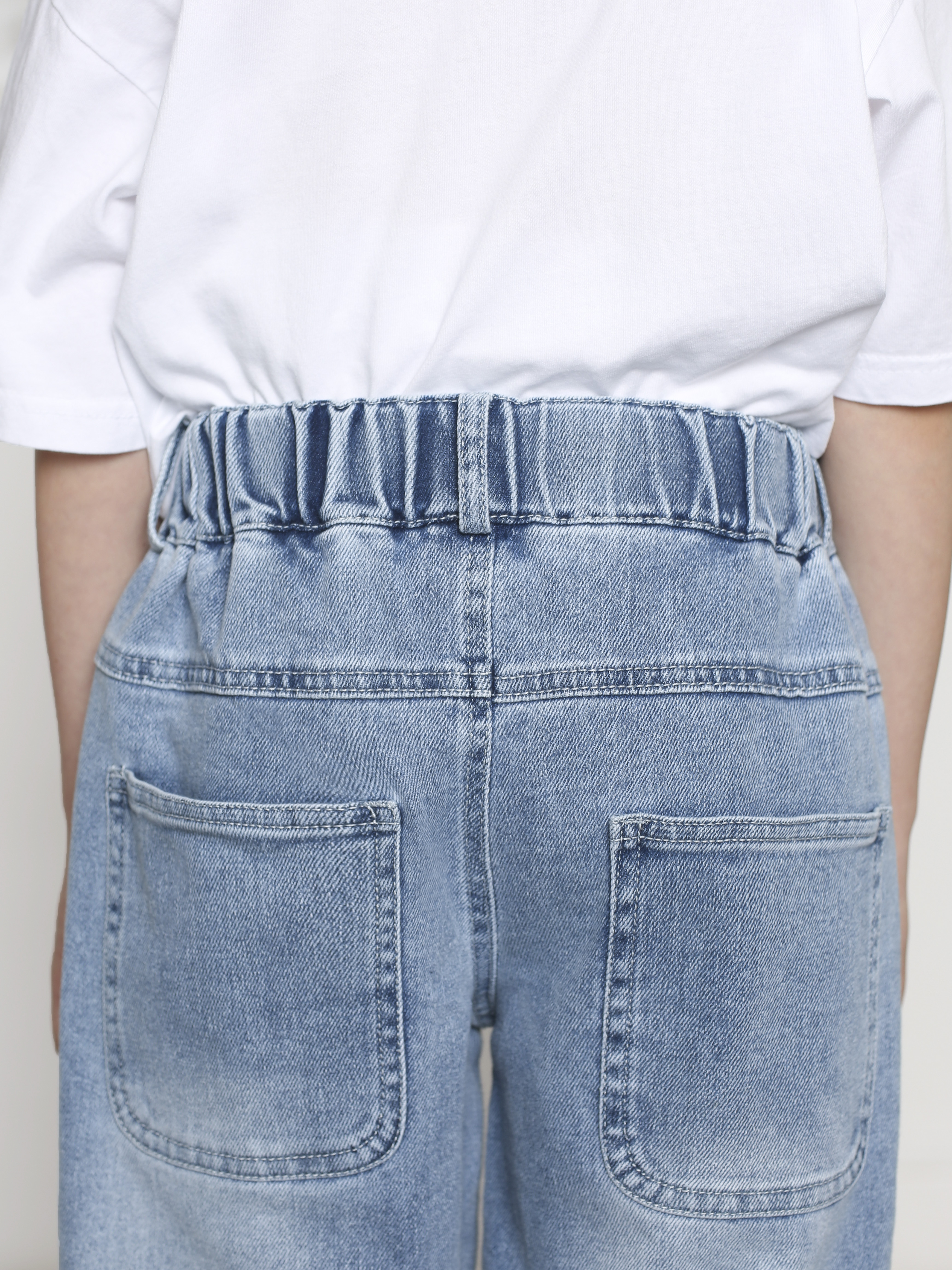 Джинсы-бананы СИНИЙ МИР R139A-IL - фото 10