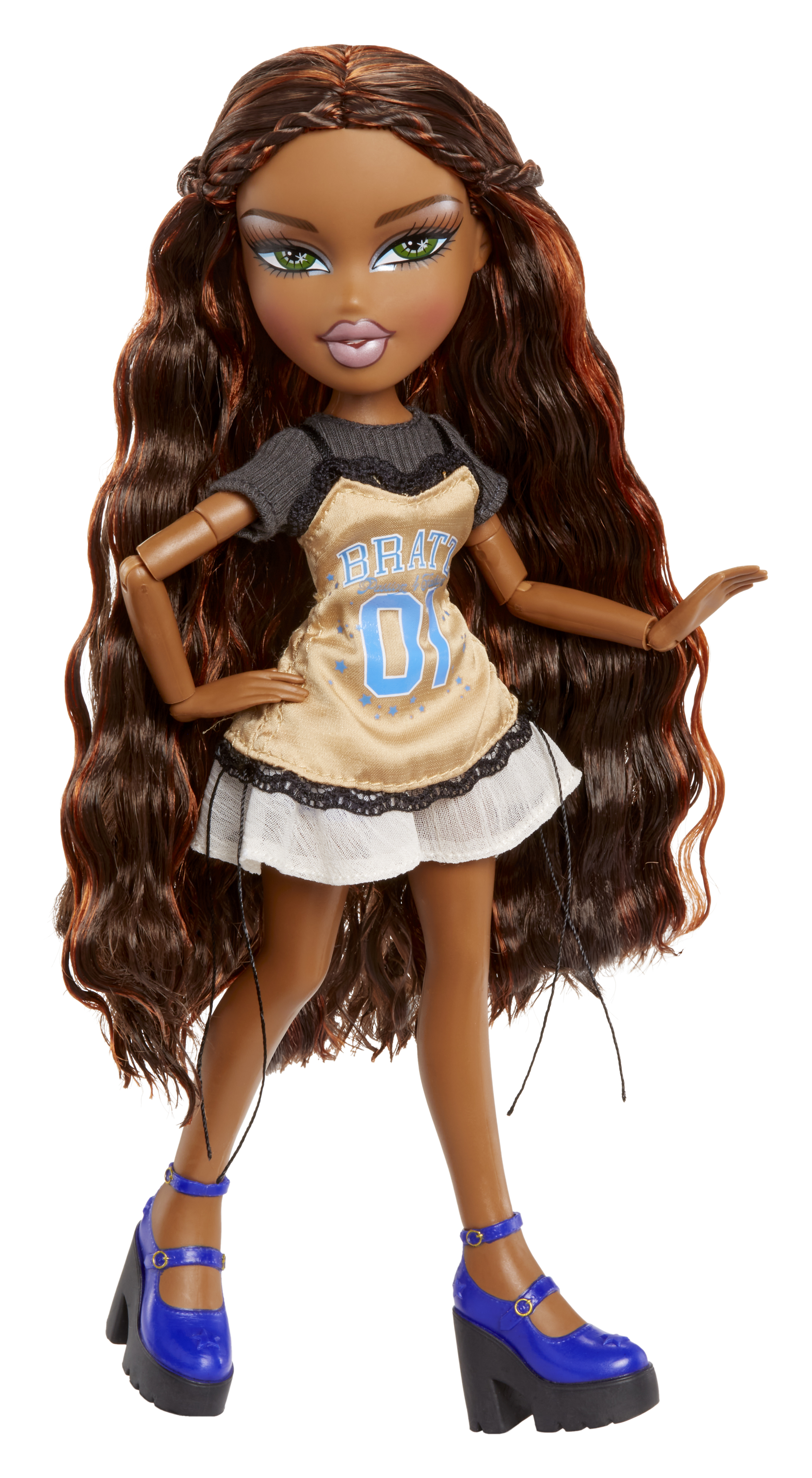 Кукла модельная Bratz Саша Stylin' с футболкой 544890-EUC - фото 8