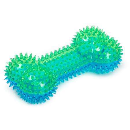 Игрушка для собак Barbaks Массажная кость с зубчиками пищит 16*8*5см ТПР