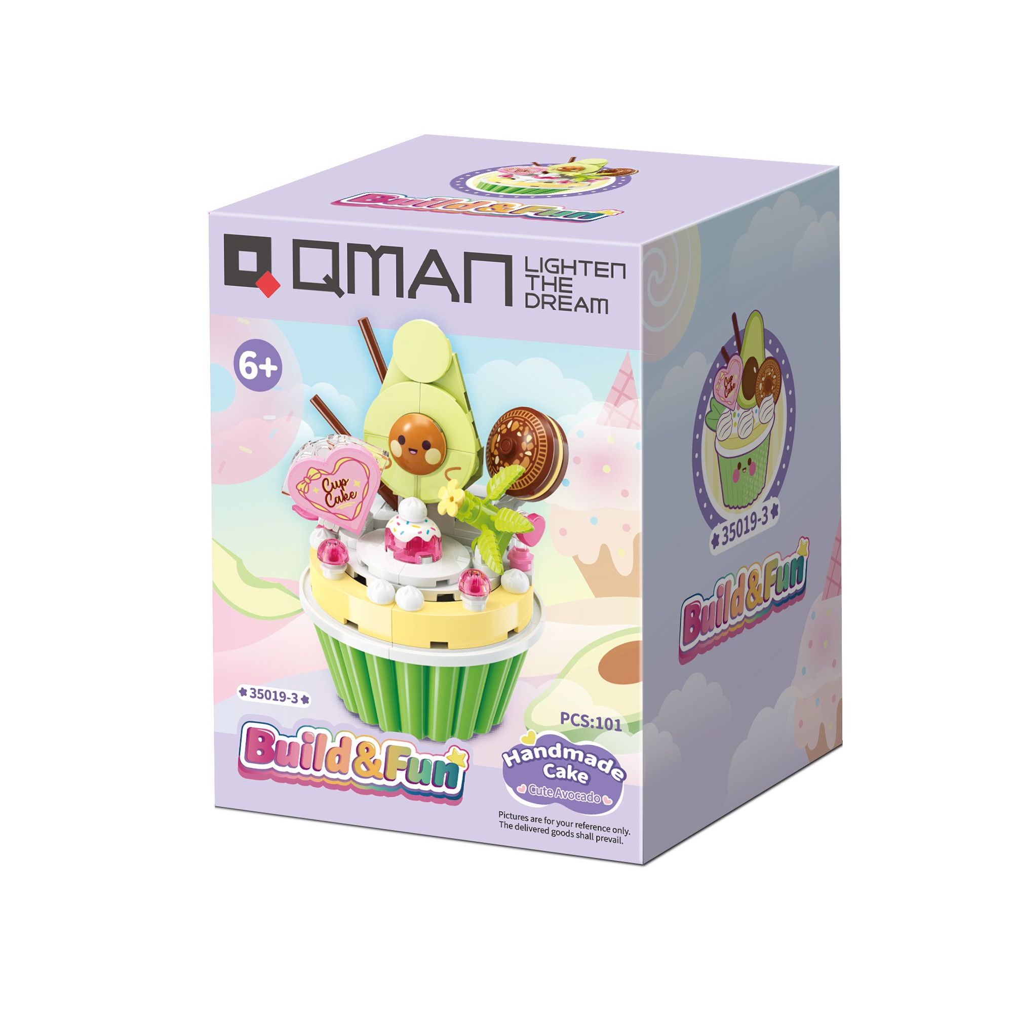 Конструктор QMAN Десерт 113 дет. - фото 3