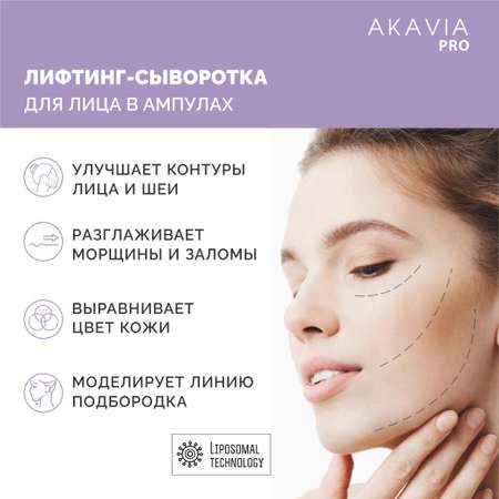 Сыворотка АКАВИЯ Для лица, шеи и зоны декольте