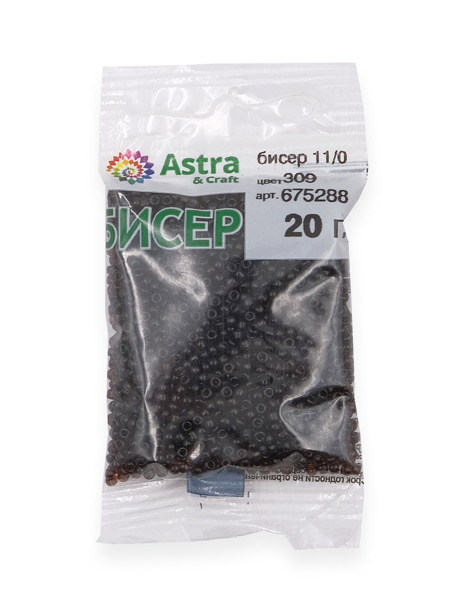 Набор для творчества Astra Craft бисер Бисер для плетения 11/0 20 г - фото 12