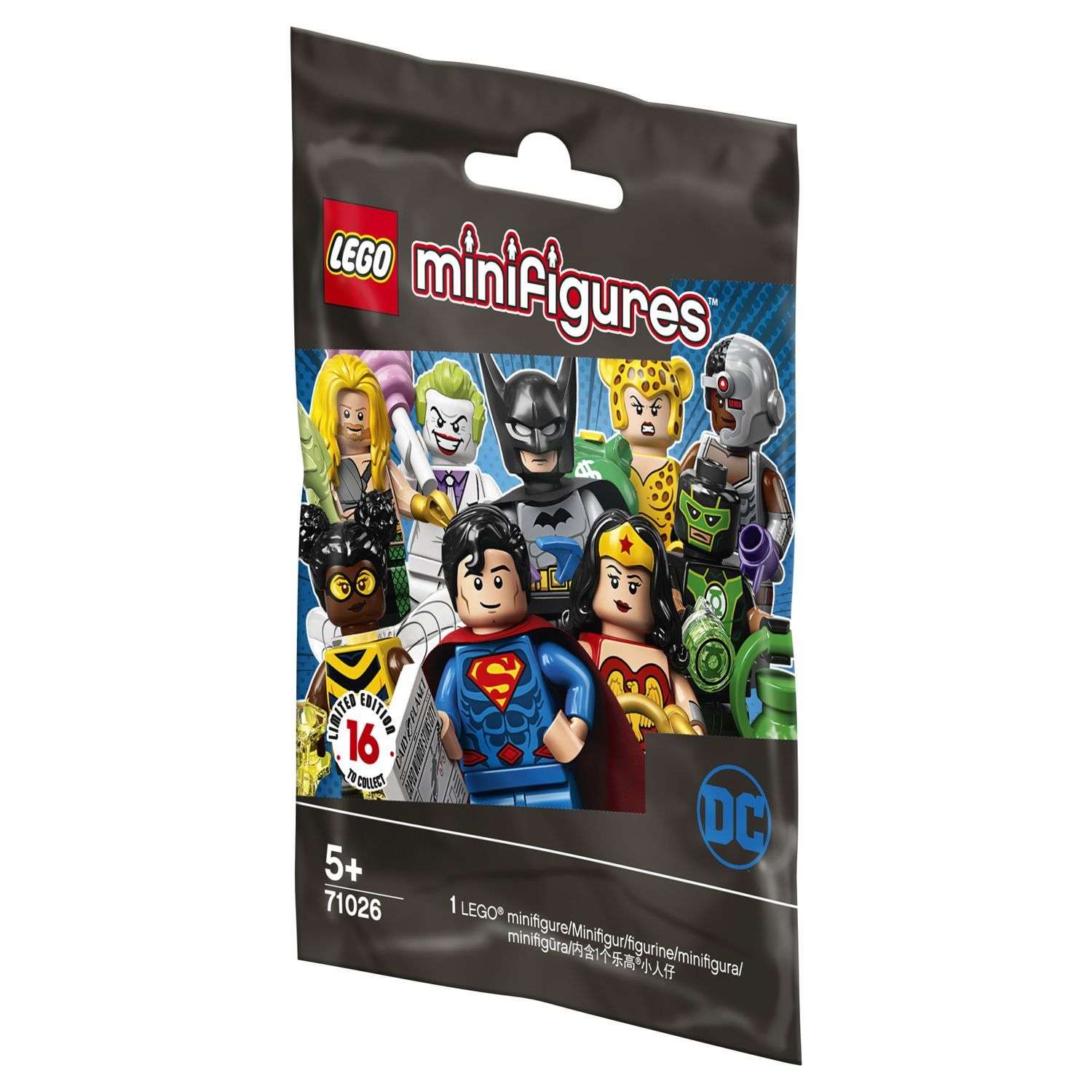 Конструктор LEGO Minifigures DC Super Heroes Series блочный - фото 3