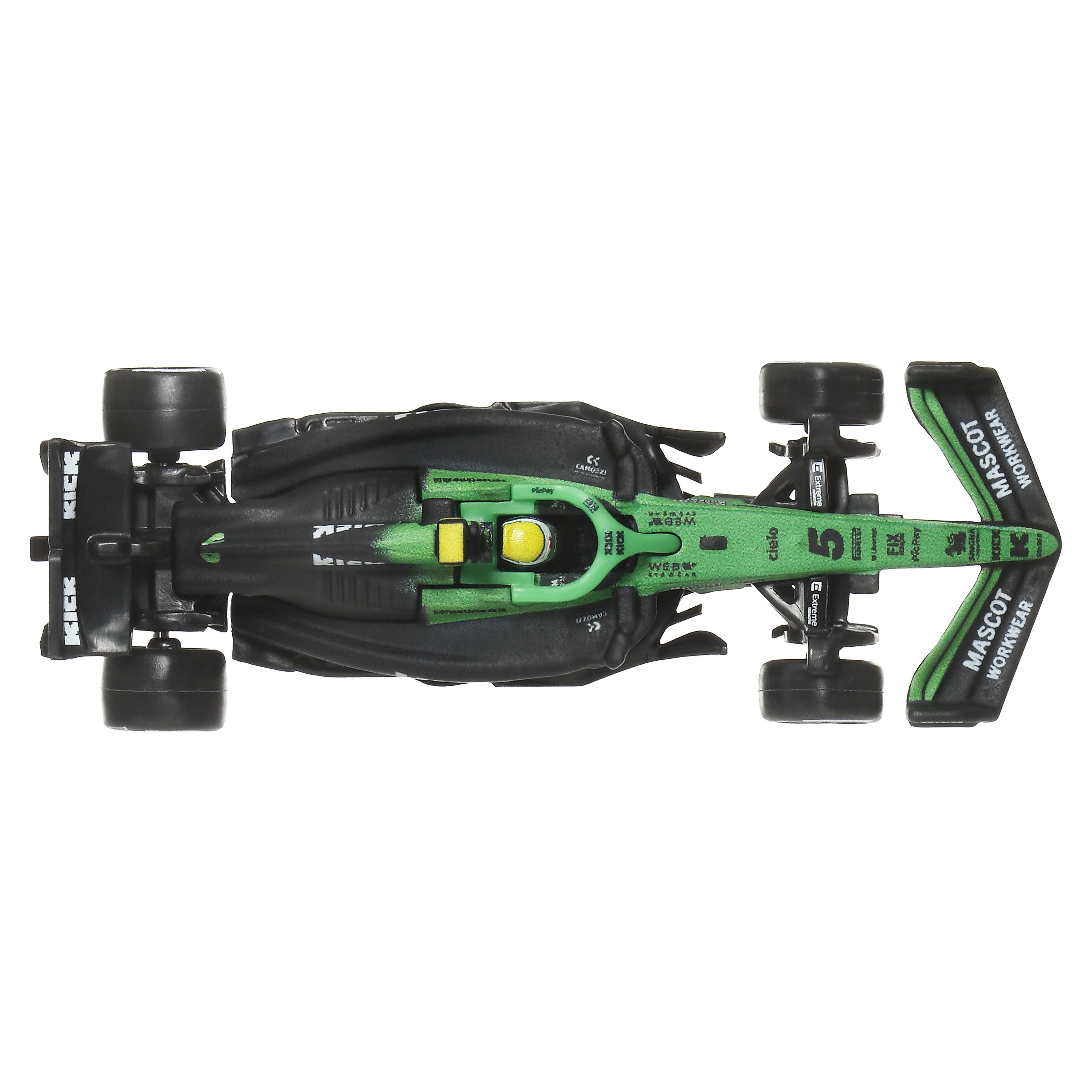 Автомобиль Hot Wheels F1 Sauber Bortoleto 1:64 JKD89 - фото 4