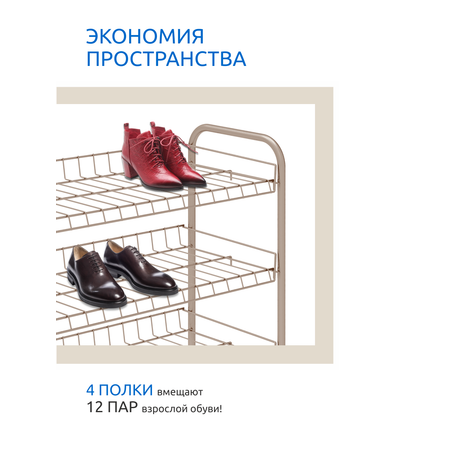 Этажерка Nika kids стеллаж для дома и офиса