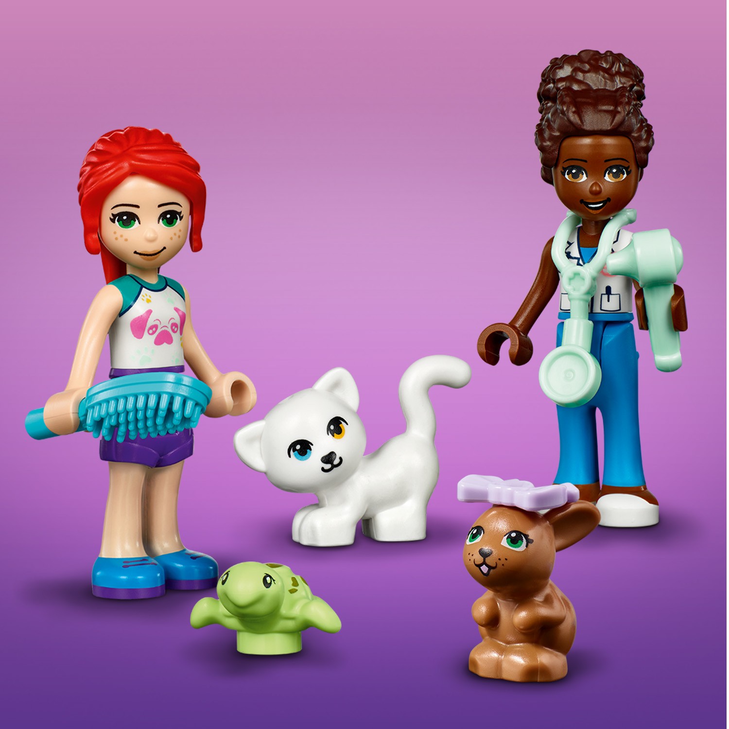 Конструктор LEGO Friends Клиника для домашних животных блочный - фото 9