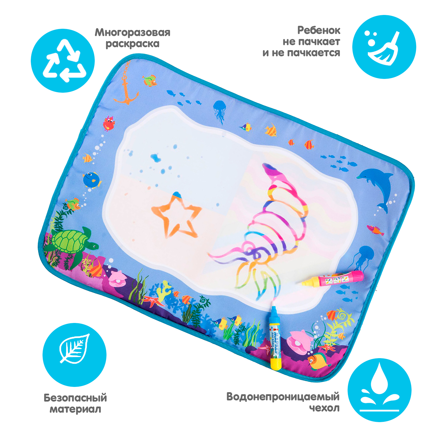 Акварисование Bondibon Море - фото 2