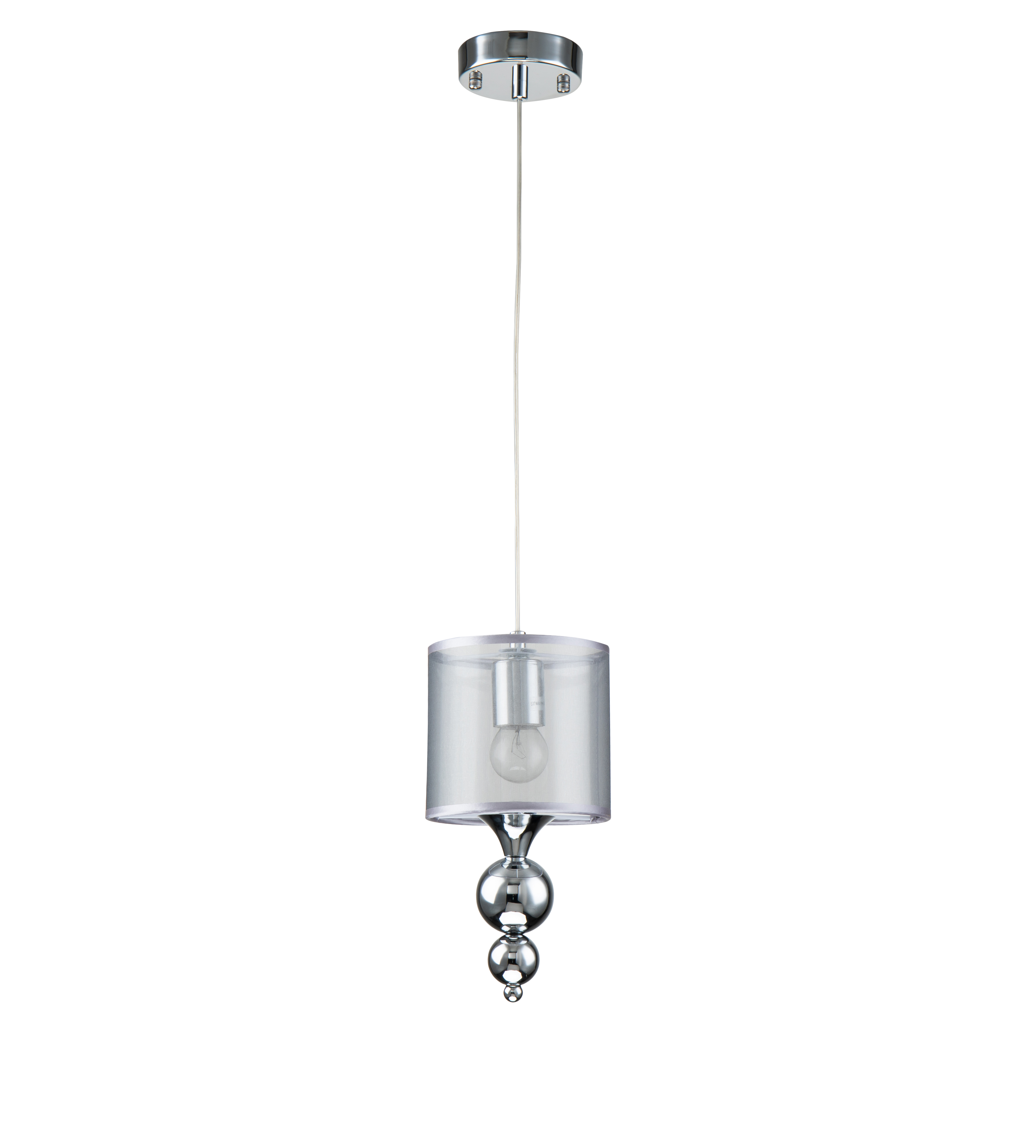 Подвесной светильник ESCADA 1130/1S E27*40W Chrome - фото 1