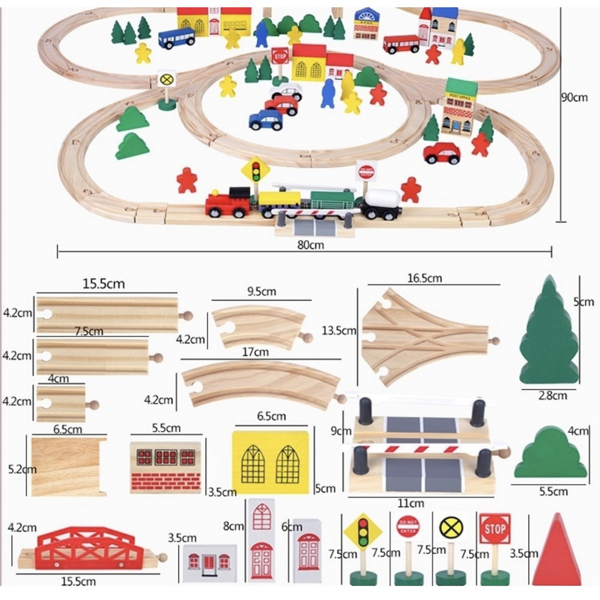 Набор железнодорожный Panawealth International 1003-1000 - фото 3