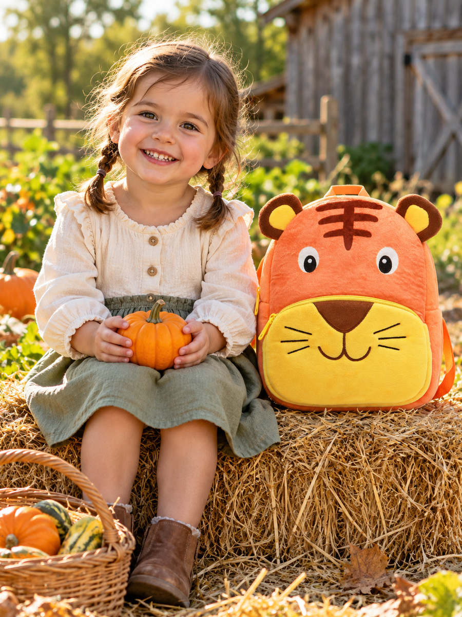 Рюкзак тигренок PIFPAF KIDS 11-04127 - фото 4