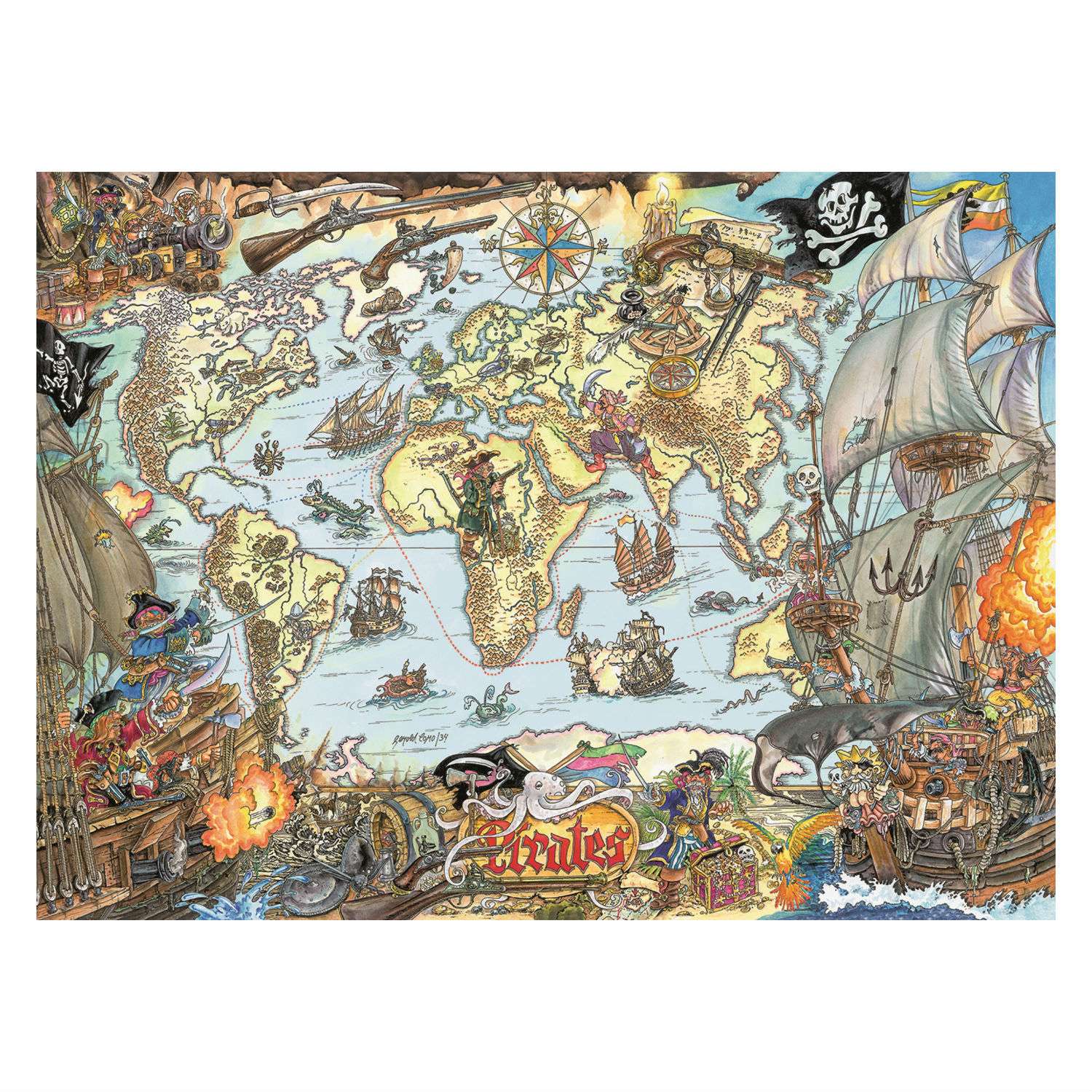 Пазл Ravensburger классический - фото 1