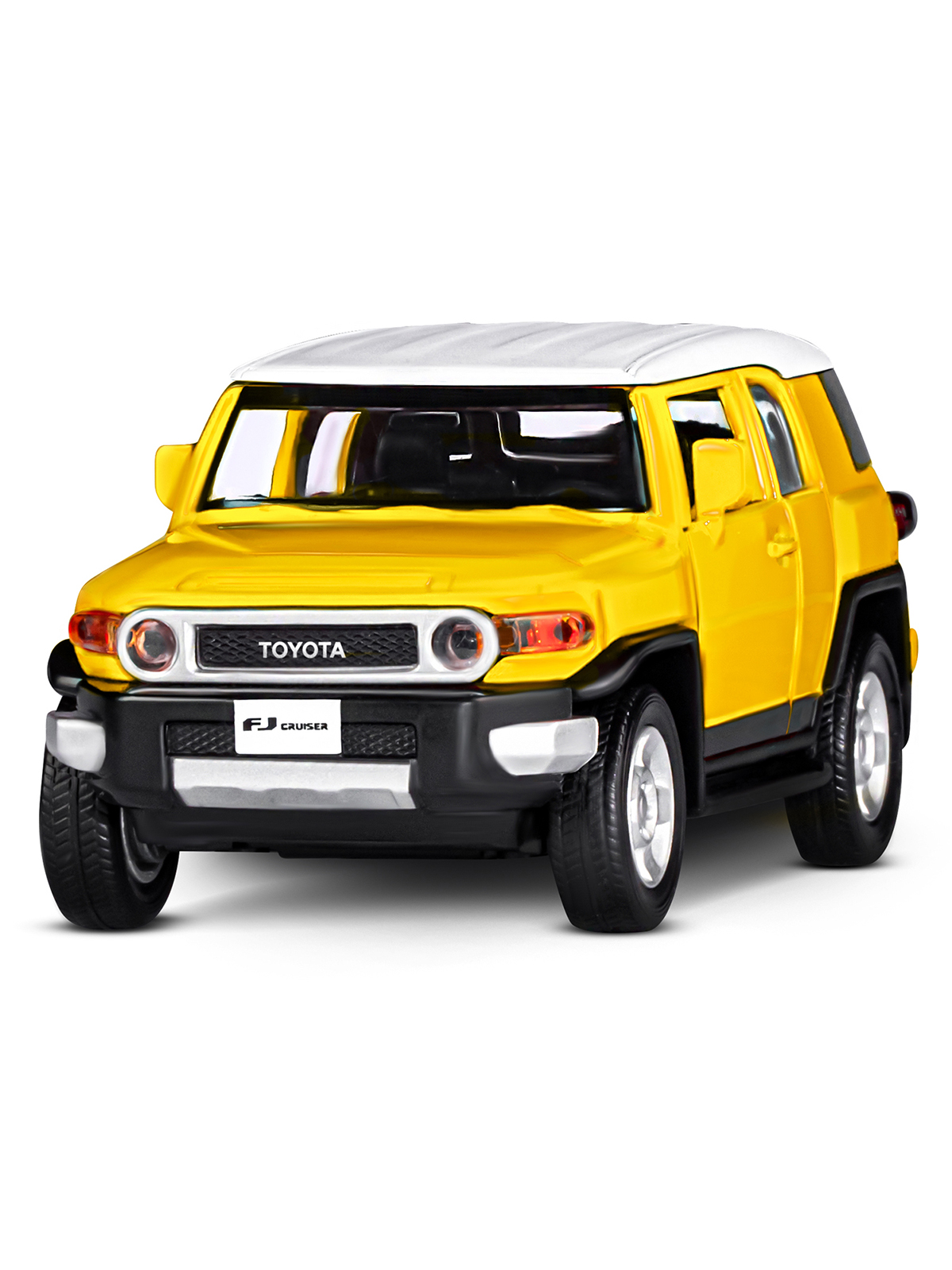 Внедорожник АВТОпанорама Toyota FJ Cruiser 1:32 JB1251389 - фото 11