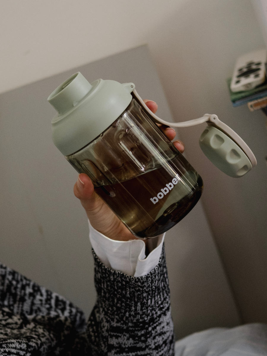 Бутылка Bobber Tritan оливковый 590 мл - фото 9