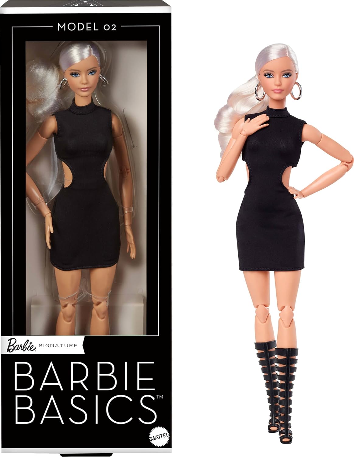 Кукла модельная Barbie Basics 1 высота 29 см JBH71 - фото 1