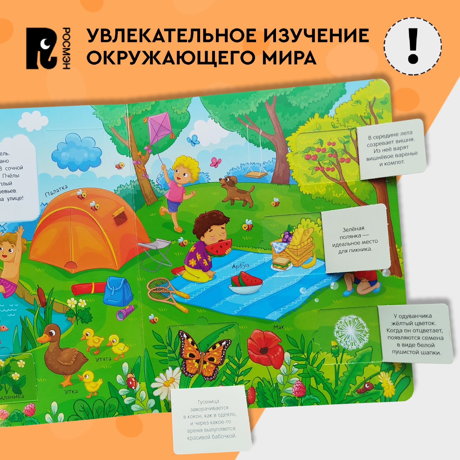 Книга Росмэн Времена года с окошками - фото 8