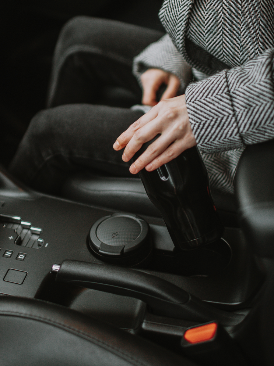 Термокружка для напитков 350 мл Tumbler Bobber черный - фото 9