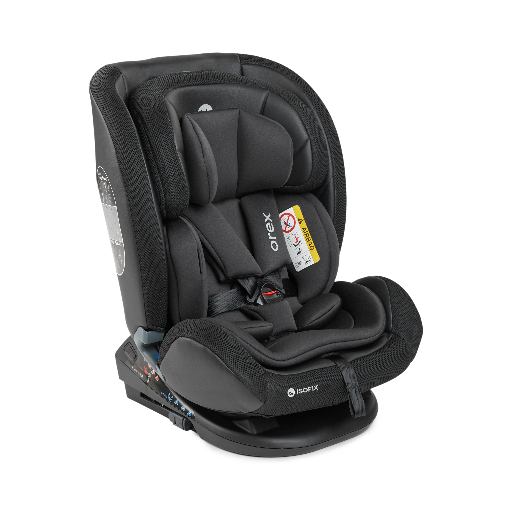 Автокресло Happy Baby Orex Isofix 0+/1/2/3 (0-36 кг) - фото 22