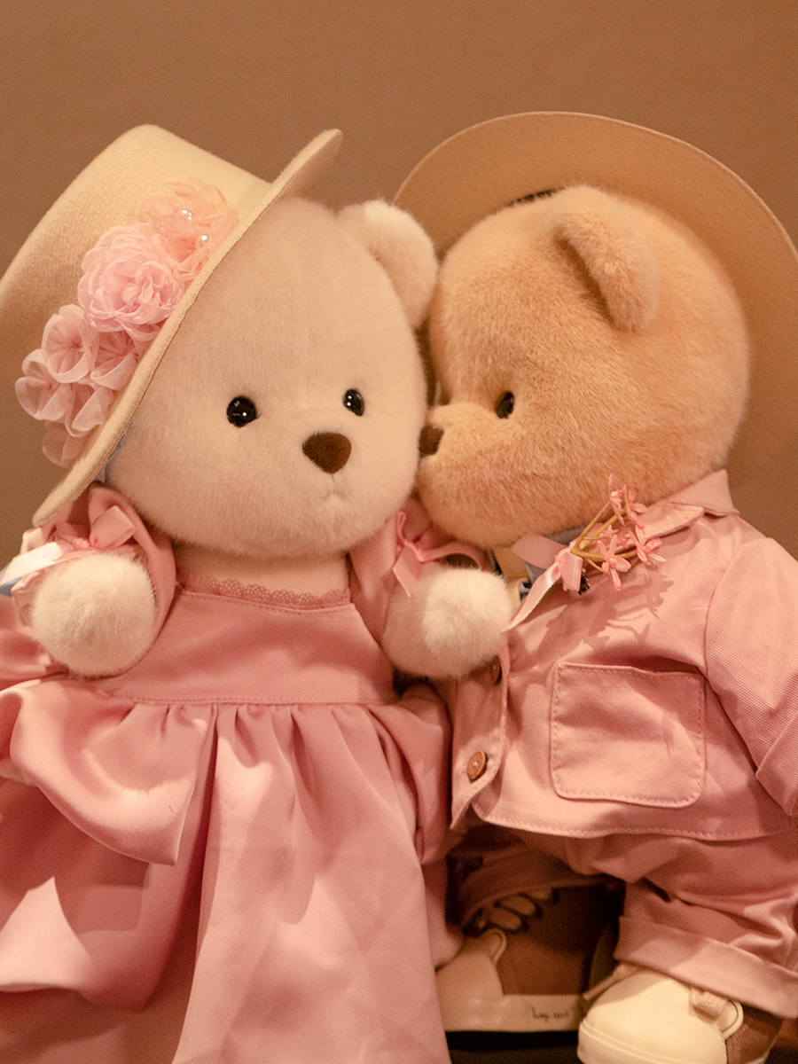 Мягкая игрушка TeddyTales Медведь Сладкая парочка M - фото 17