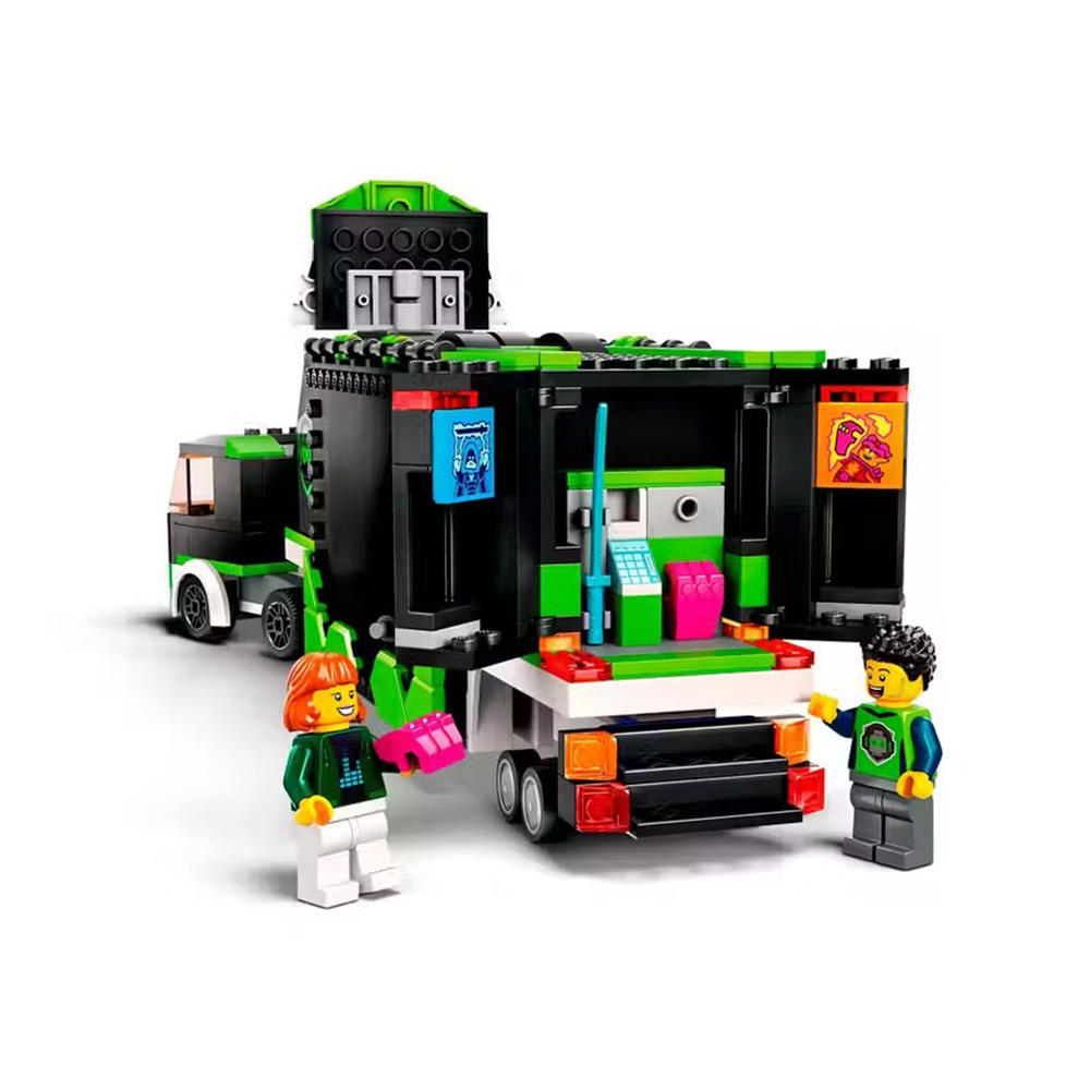 Конструктор LEGO City Игровой турнирный грузовик 344 дет. - фото 7
