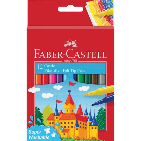 Фломастеры Faber Castell 12 цв.