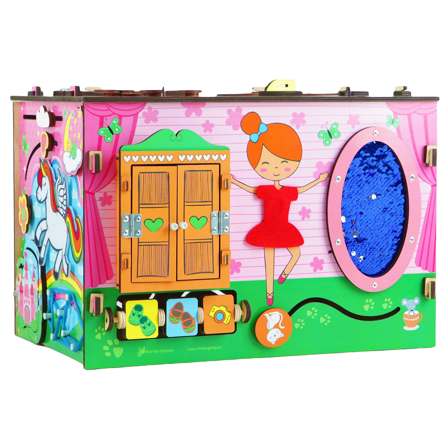 Игрушка PAREMO бизиборд - фото 1