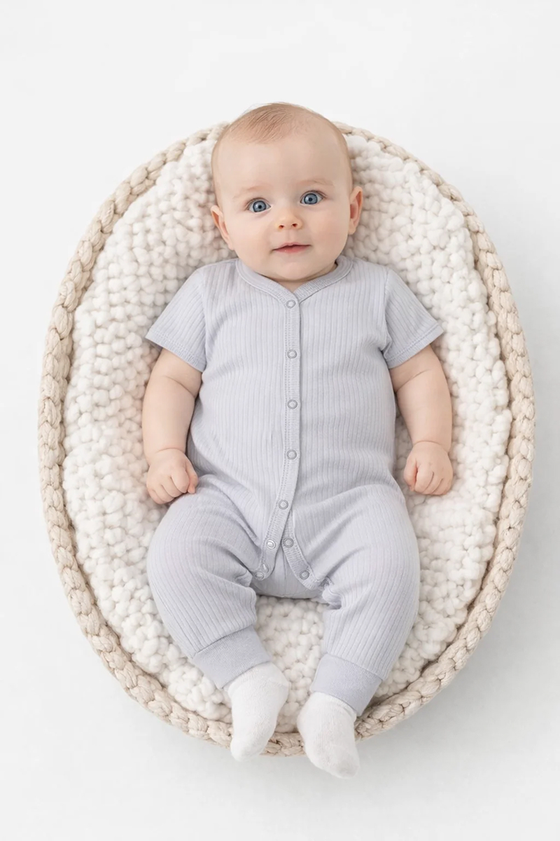 Комбинезон короткий рукав Эскимо 202-4245 - фото 1