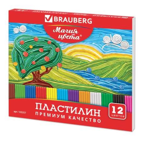Пластилин Brauberg восковой