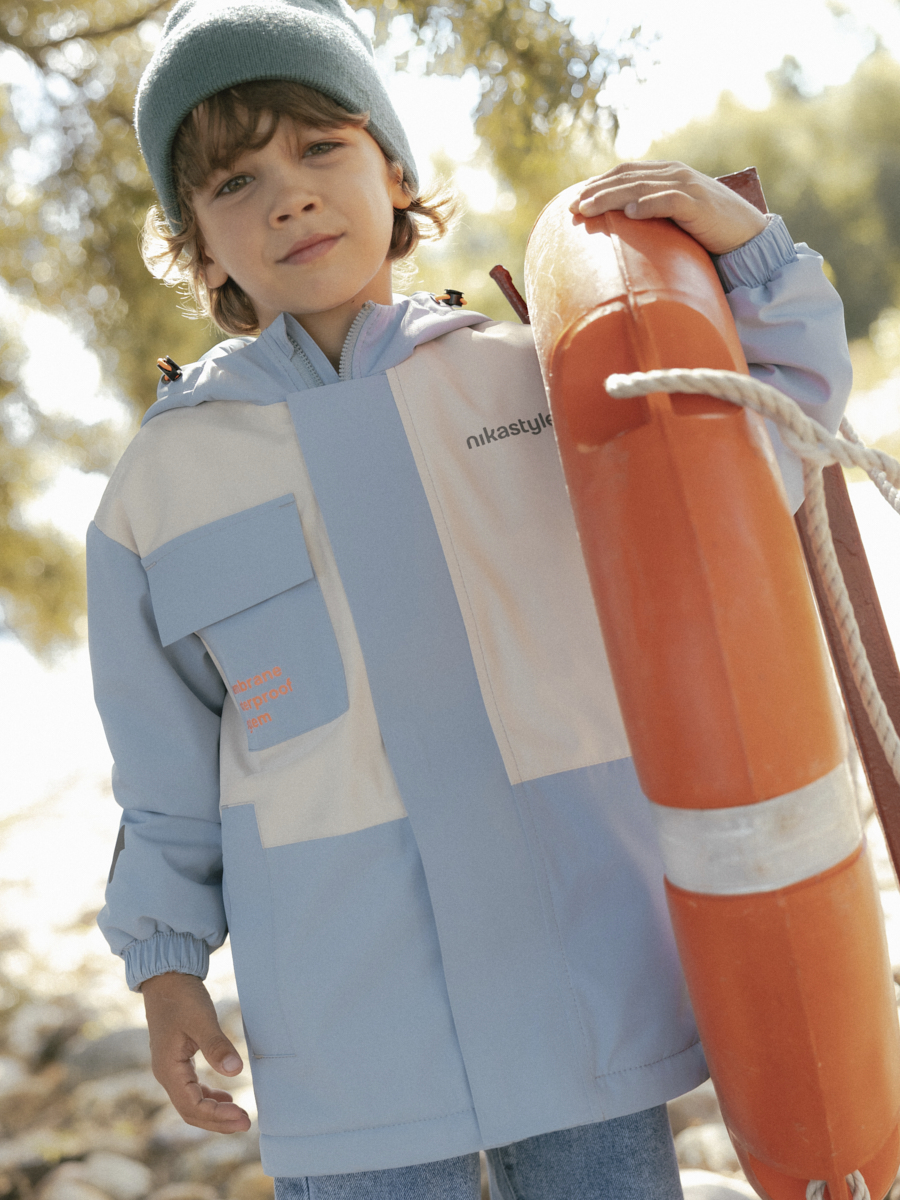 Куртка NIKASTYLE 4м5126 туман/беж - фото 7