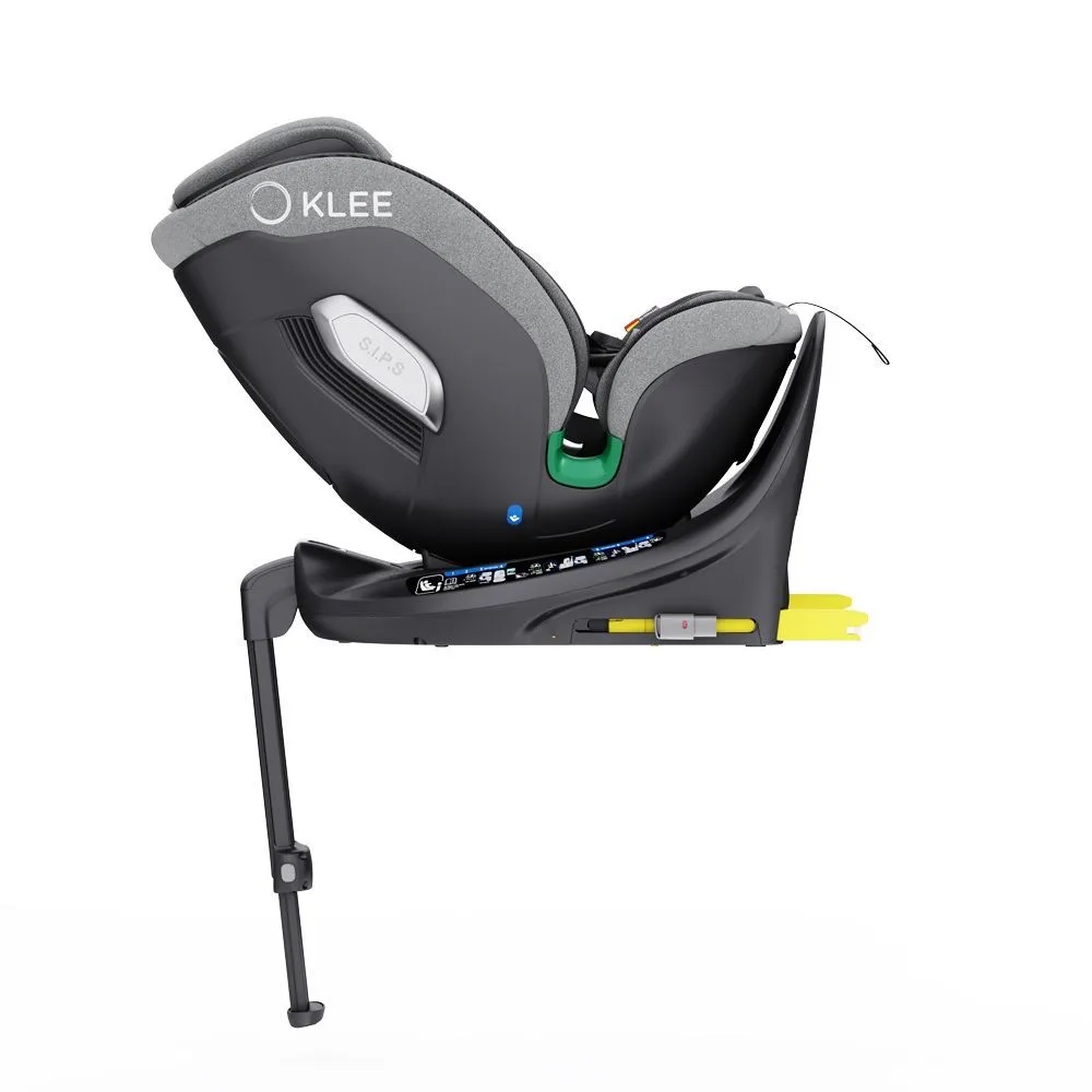 Автокресло KLEE Nova 360 i-Size Isofix 0+/1/2/3 (0-36 кг) серый - фото 6